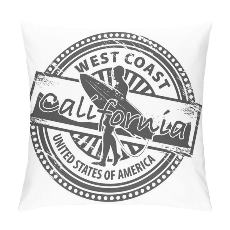 Personality  California Stamp Pillow Covers