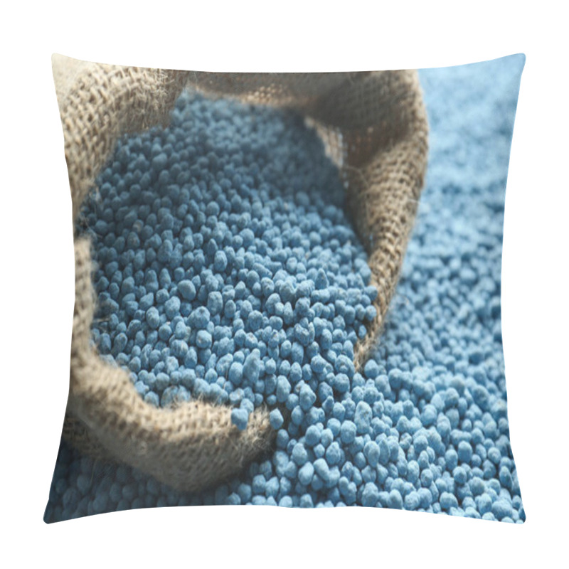 Personality  Sack Bag And Granular Mineral Fertilizer, Closeup Pillow Covers