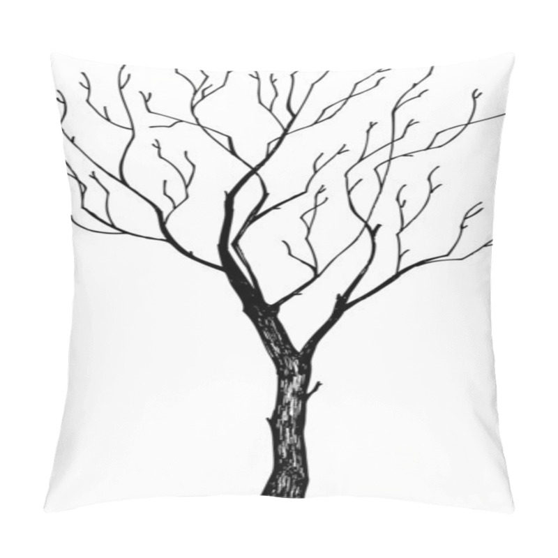 Personality  Tree Silhouette Pillow Covers