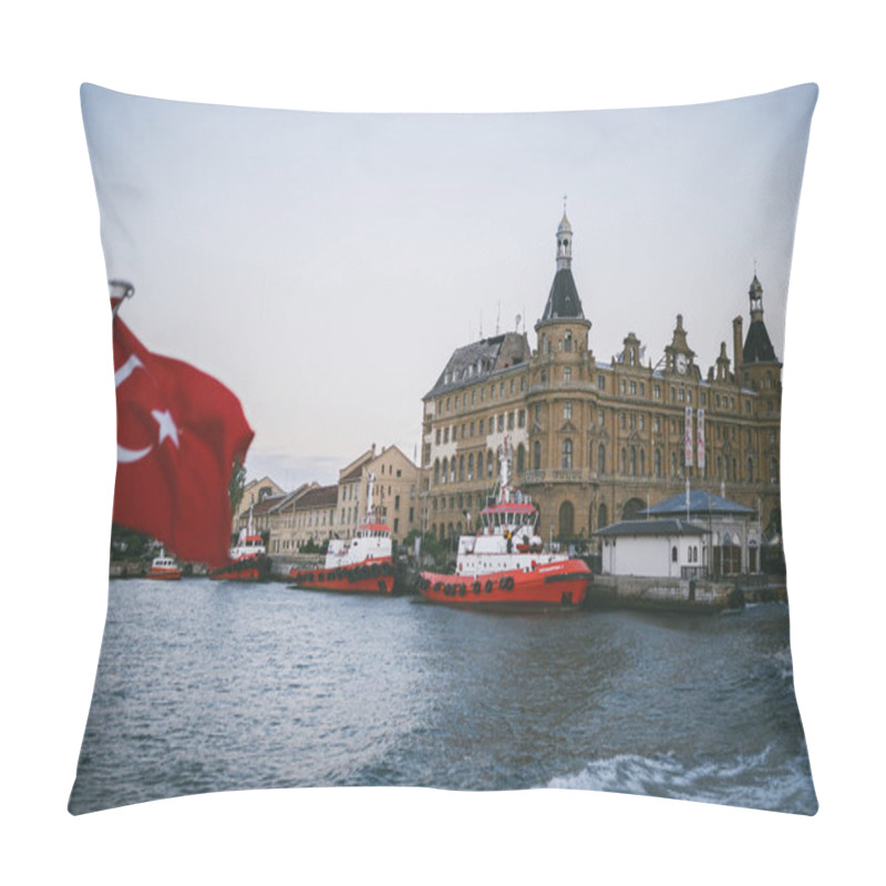 Personality  Turkish Flag Pillow Covers