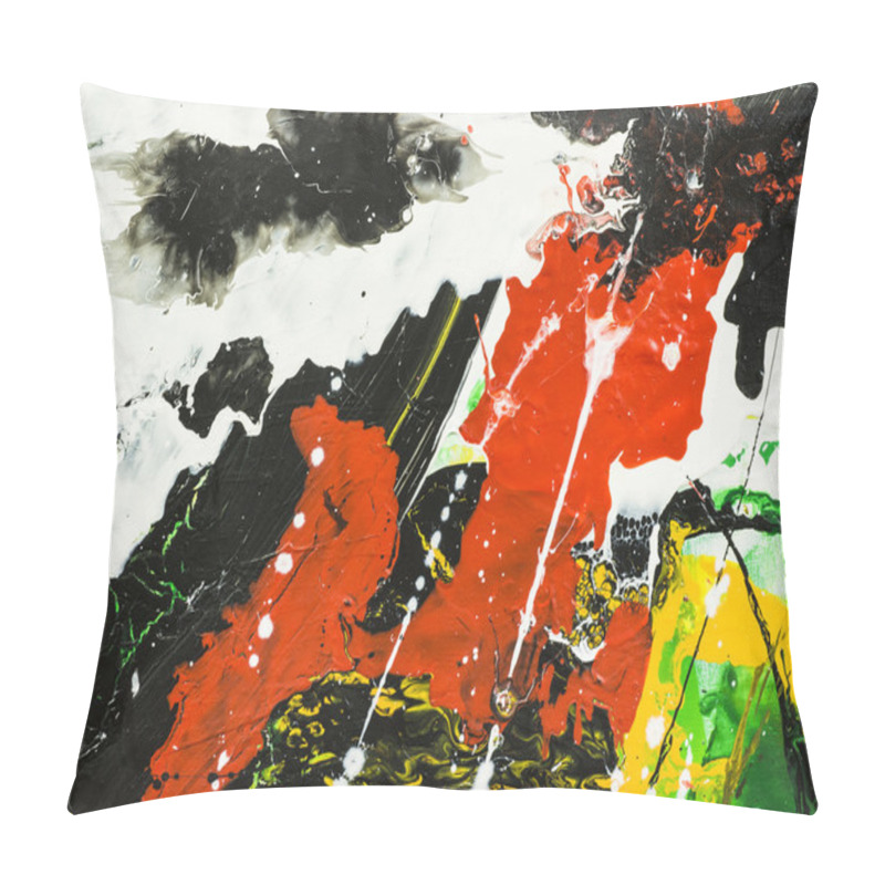 Personality  Abstract Hand Painted Background Pillow Covers