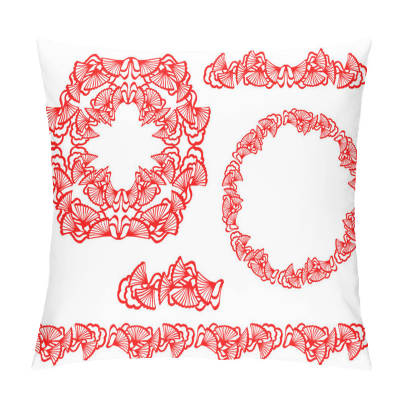 Personality  Chinese Floral Ornament Pillow Covers