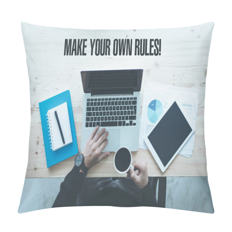 Personality  COMMUNICATION TECHNOLOGY BUSINESS  Pillow Covers