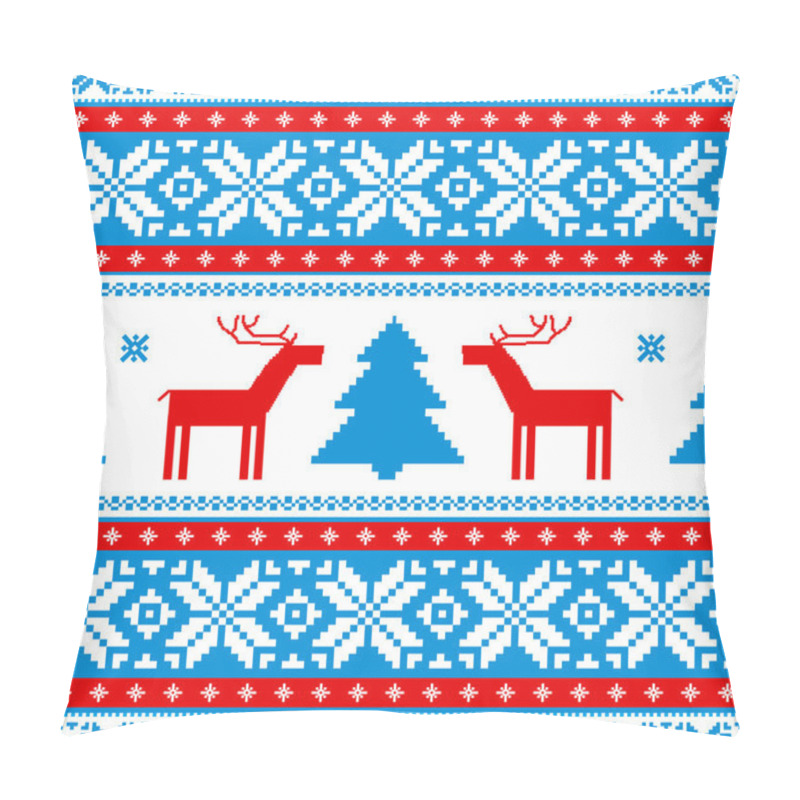 Personality  Christmas Pattern Pillow Covers