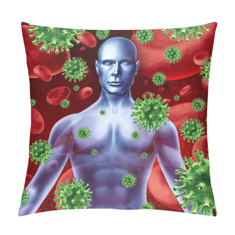 Personality  Human Disease And Infection Pillow Covers