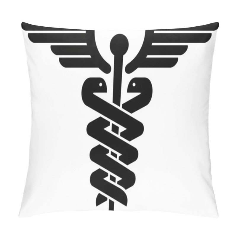 Personality  Caduceus Medical Symbol Pillow Covers