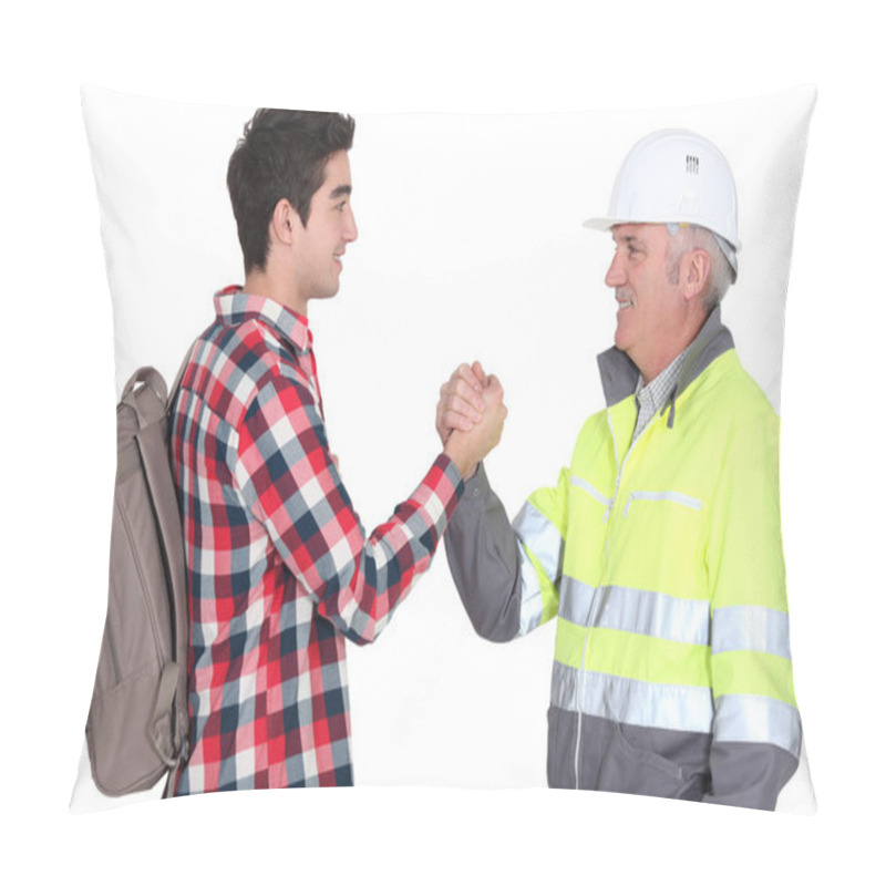 Personality  Young Male Apprentice Pillow Covers