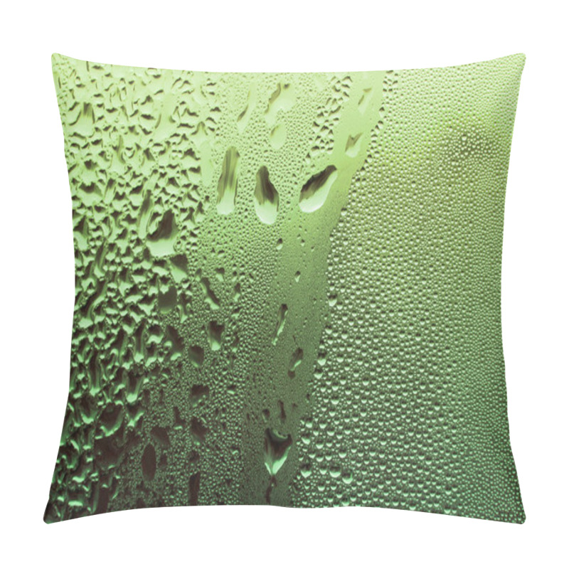 Personality  Green Water Drop Texture Pillow Covers