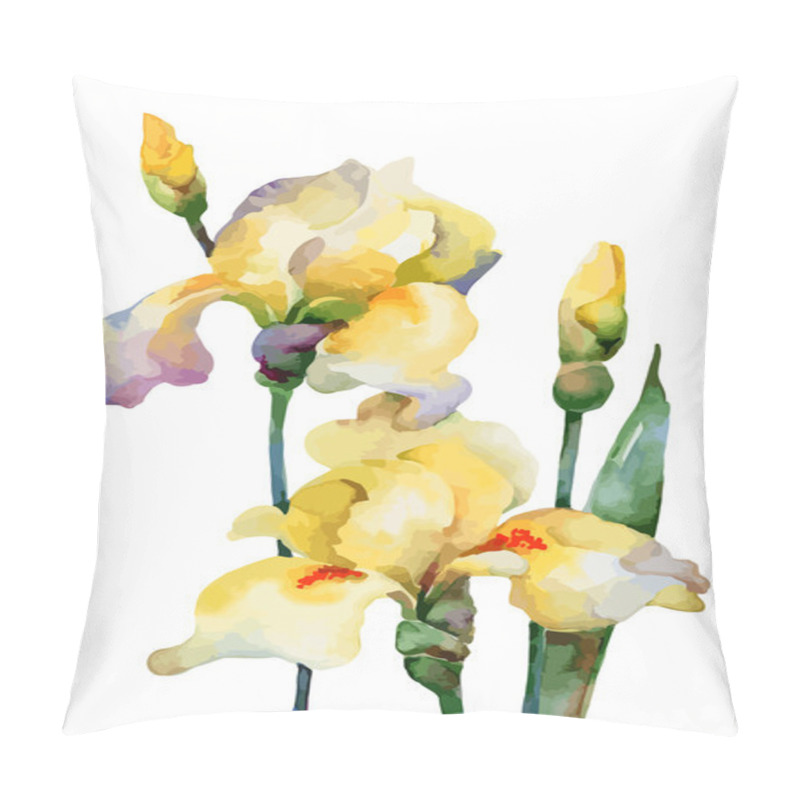 Personality  Irises Pillow Covers