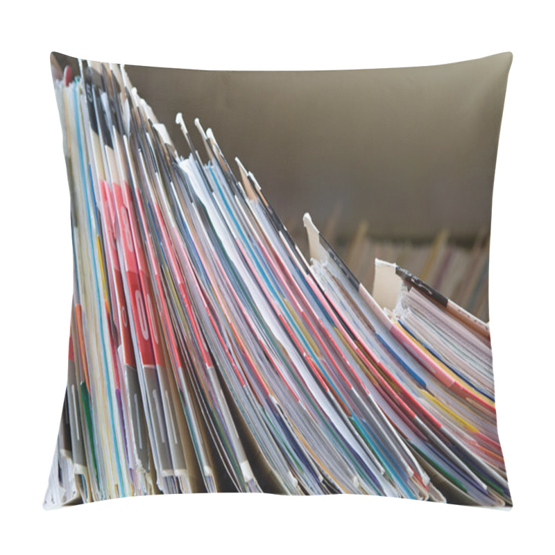 Personality  Medical Records On The Shelf Pillow Covers