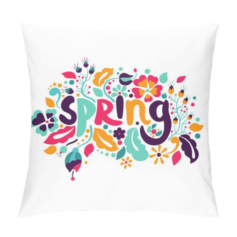 Personality  Spring Decorative Lettering Pillow Covers