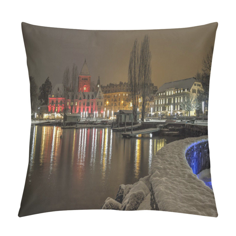 Personality  Ouchy Castle, Lausanne, Switzerland Pillow Covers