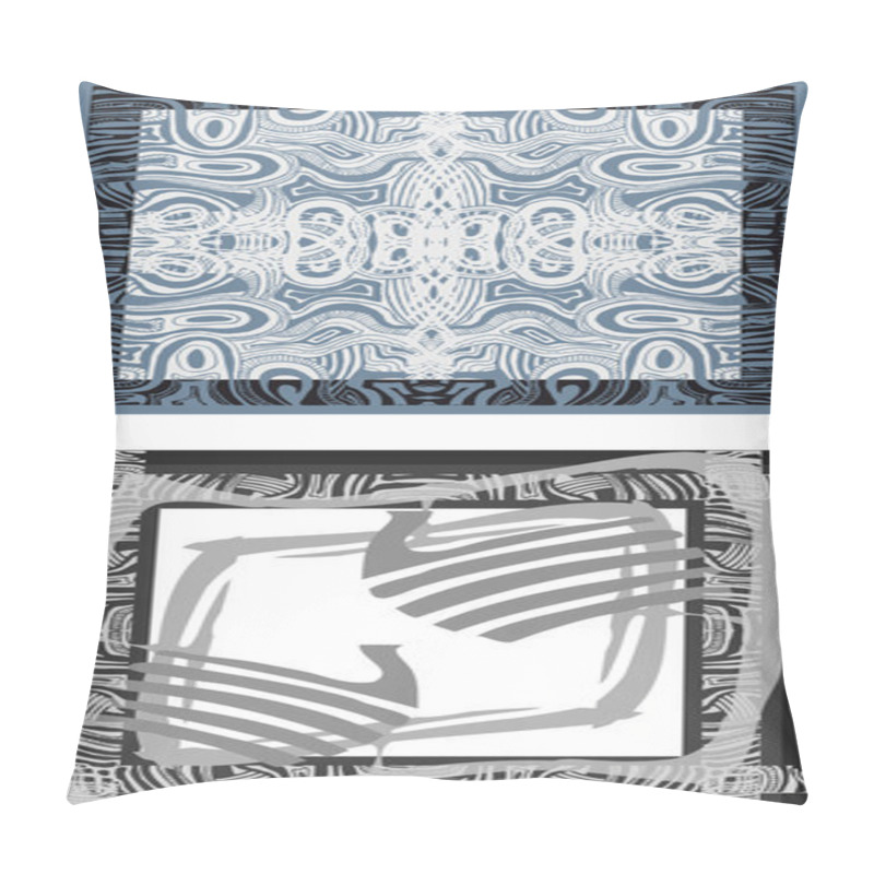 Personality  Elements For Designing, Creating Borders, Frames And Backgrounds Pillow Covers