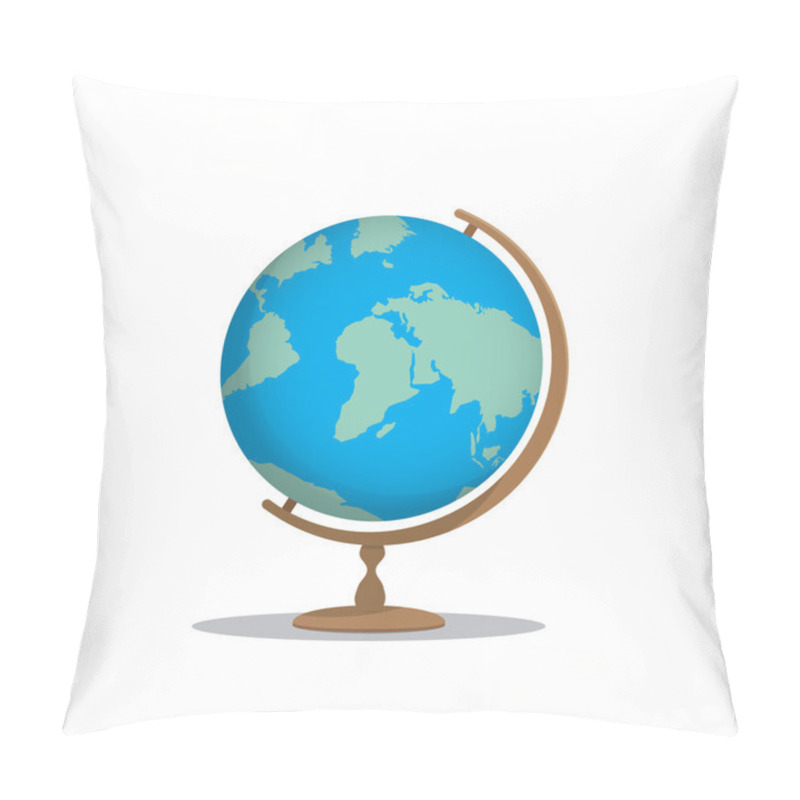 Personality  Globe Model For Learning Many Things About The World Or About A  Pillow Covers