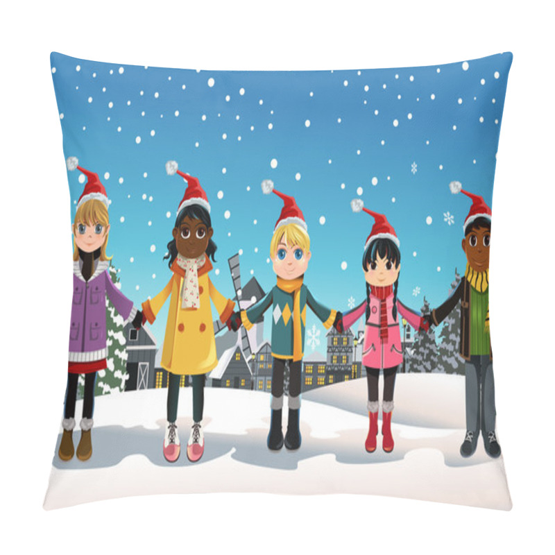 Personality  Christmas Children Pillow Covers