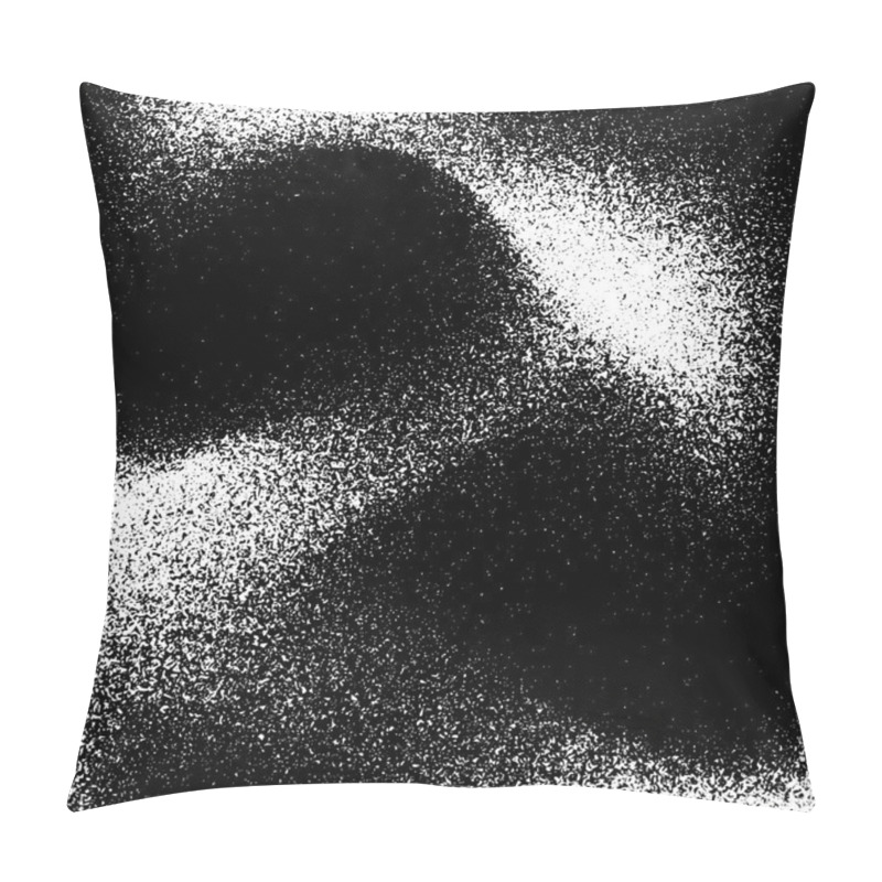 Personality  Black Abstract Grain Texture Pillow Covers