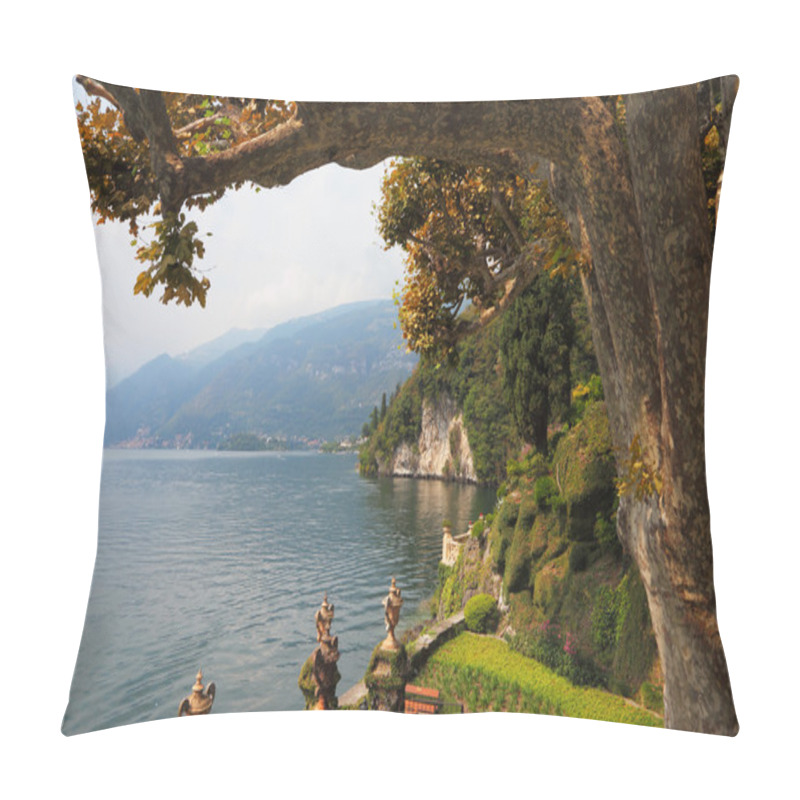 Personality  Lake Como In The Mist Pillow Covers