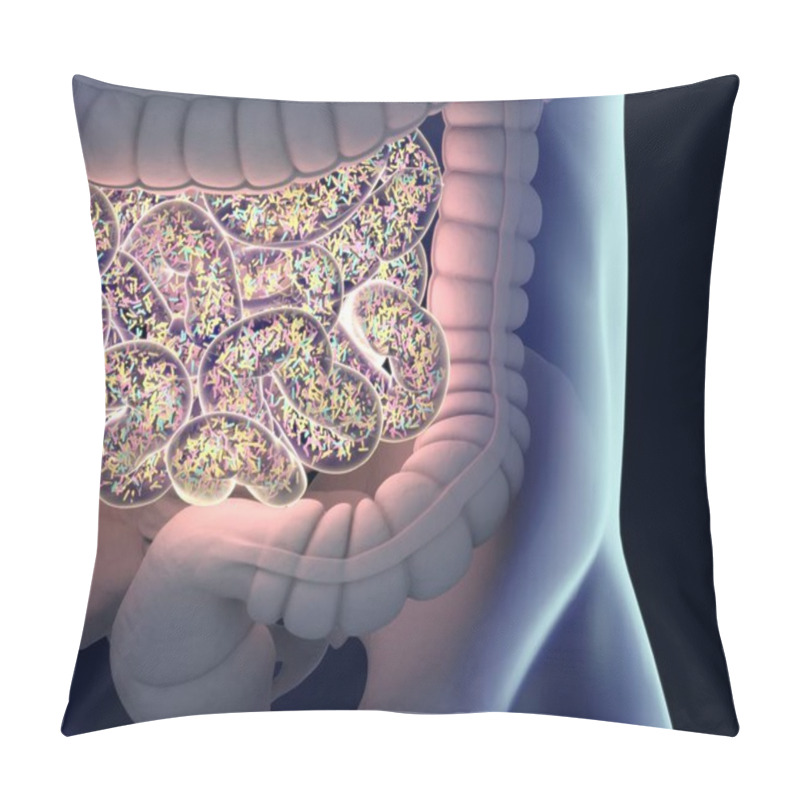 Personality  Gut Bacterias Microbiome Pillow Covers