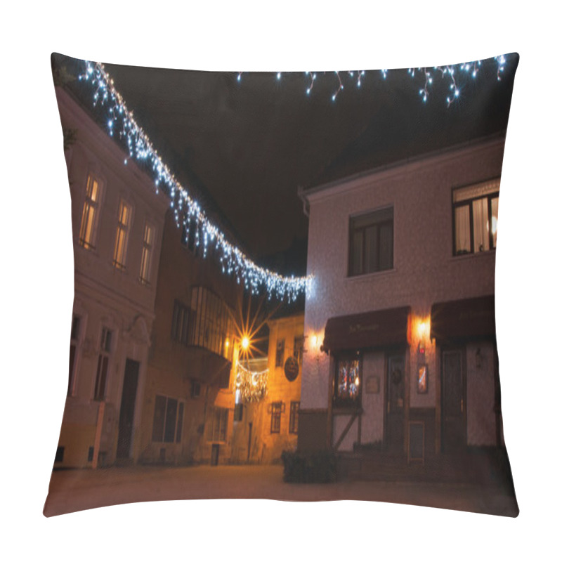 Personality  Winter Night In Brasov Pillow Covers