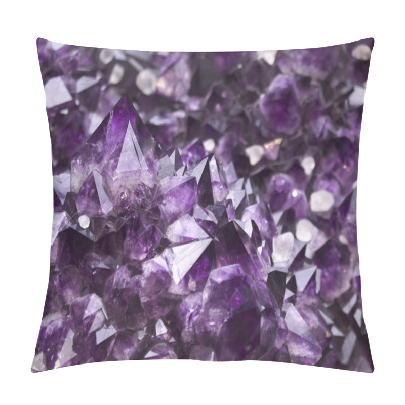 Personality  Amethyst Geode Pillow Covers