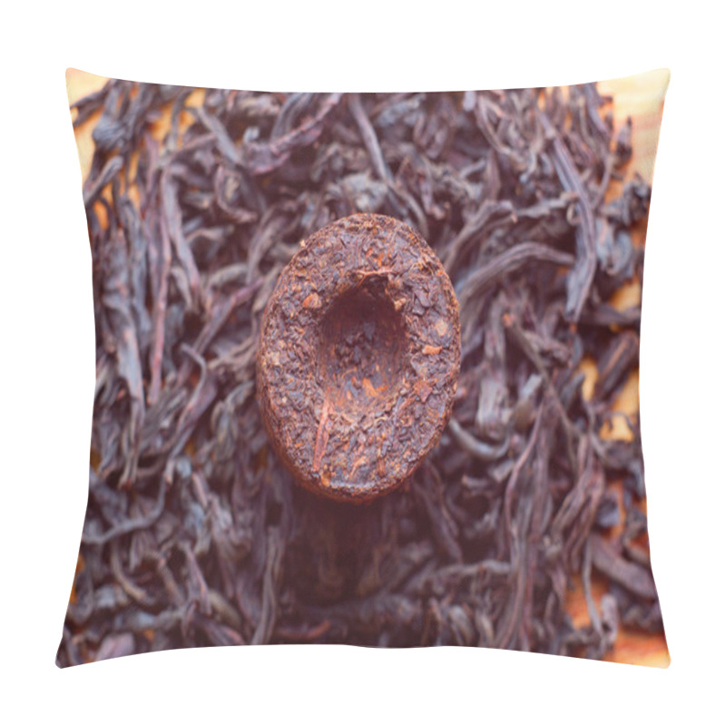 Personality  Aromatic black pu-erh tea from pillow covers