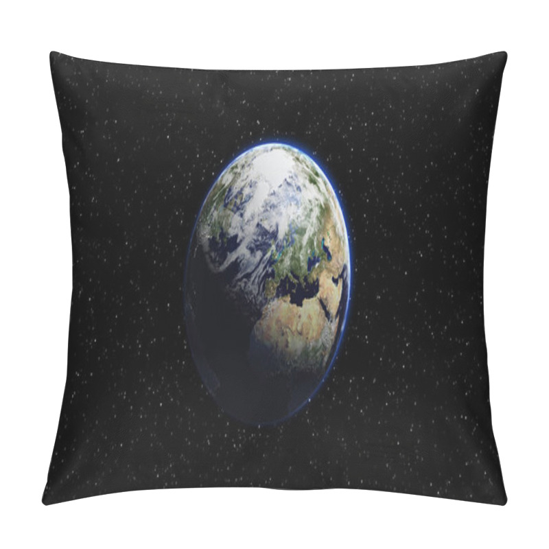 Personality  Planet Earth In Space. Pillow Covers