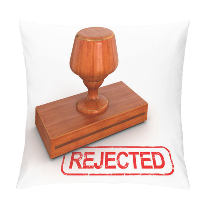 Personality  Rejected Stamp Pillow Covers