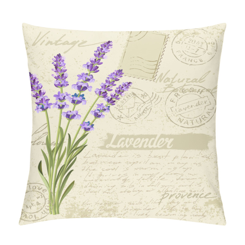 Personality  Vector Lavender Set Pillow Covers