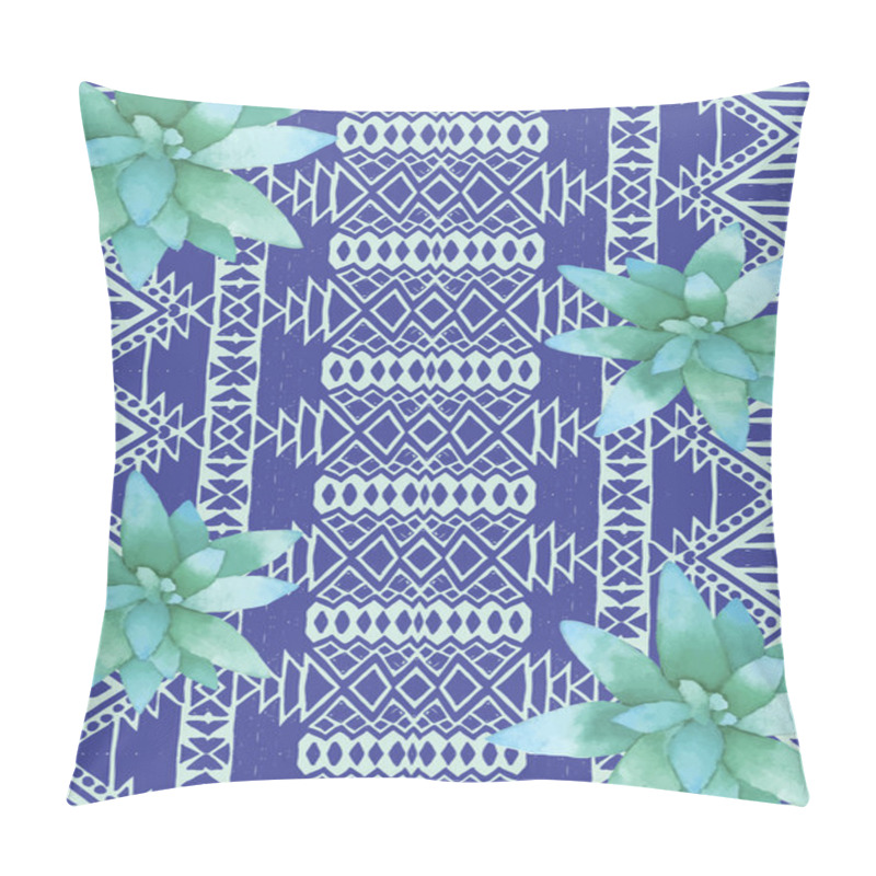 Personality  Aztec Tribal Mexican Design Print Pillow Covers