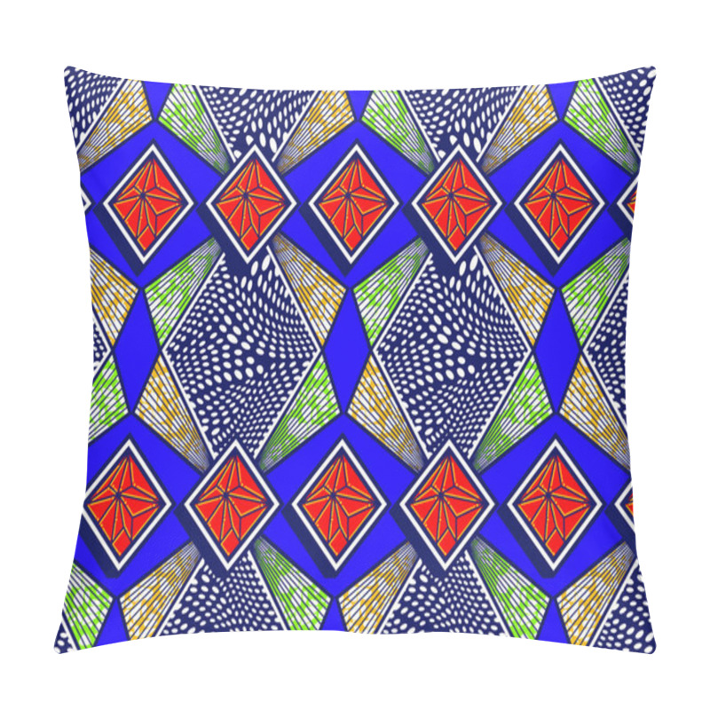 Personality  African Seamless Pattern, Picture Art And Abstract Background. Pillow Covers