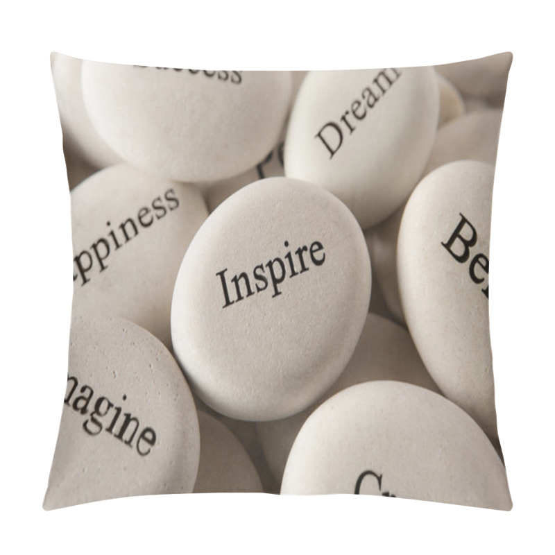 Personality  Inspirational Stones - Inspire Pillow Covers