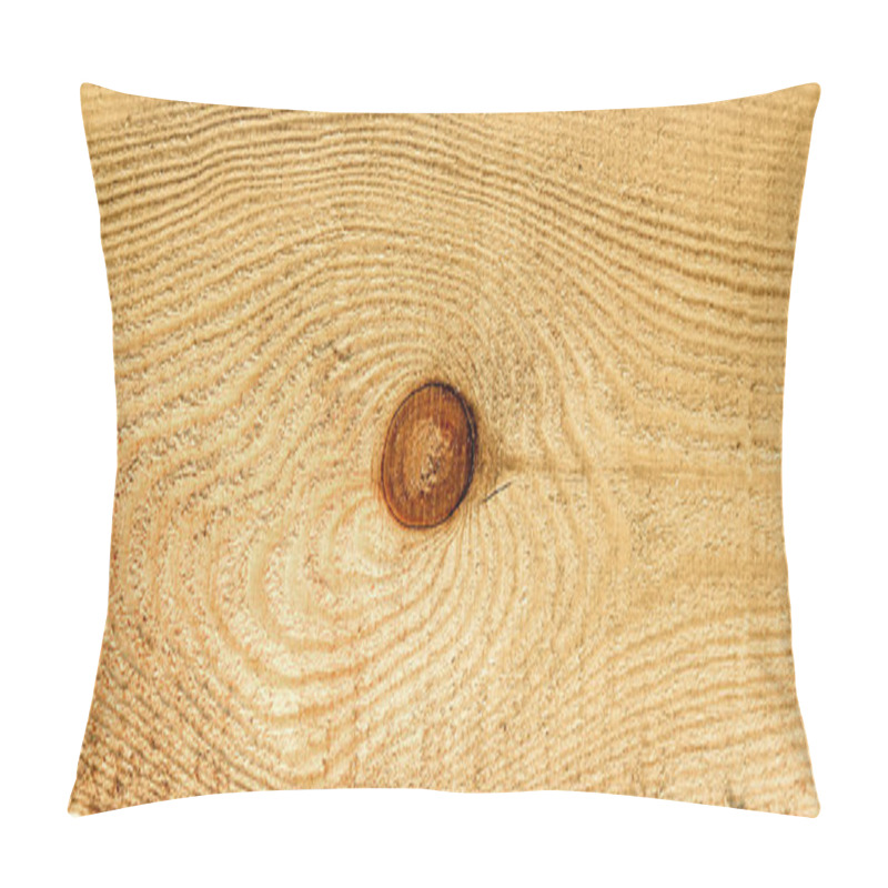 Personality  Light Wood Surface As Background. Close Up Of A Board With Knots. Freshly Cut Tree Trunk. Natural Texture Background Made Of Sawn Wood. Pillow Covers