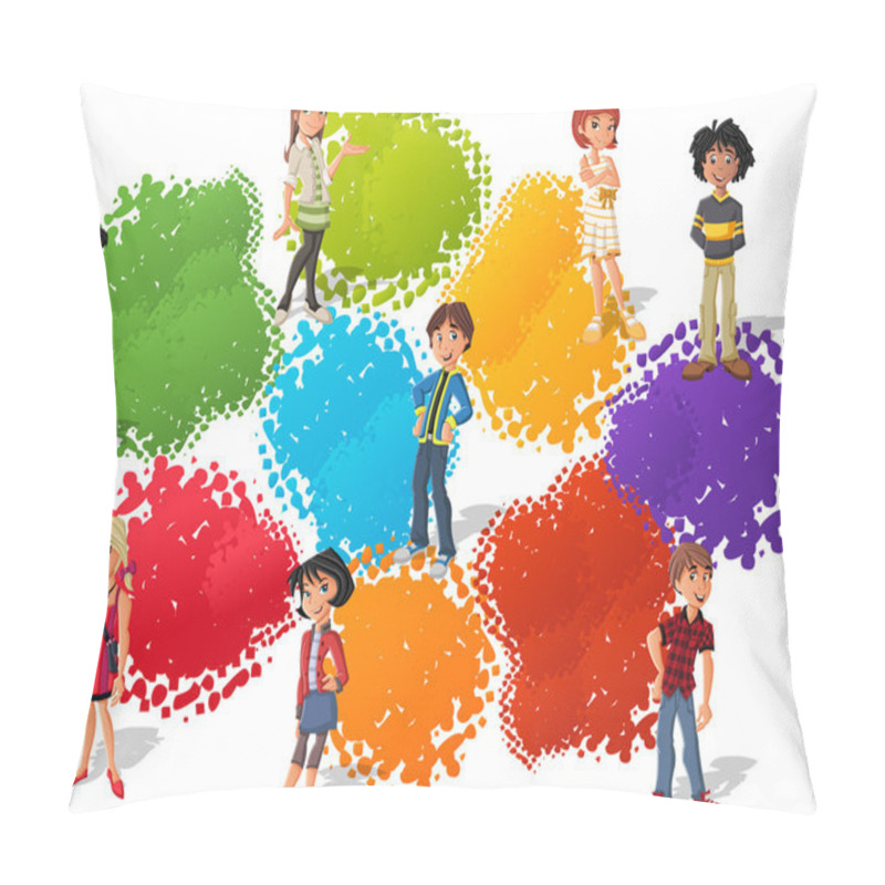 Personality  Teenagers. Pillow Covers