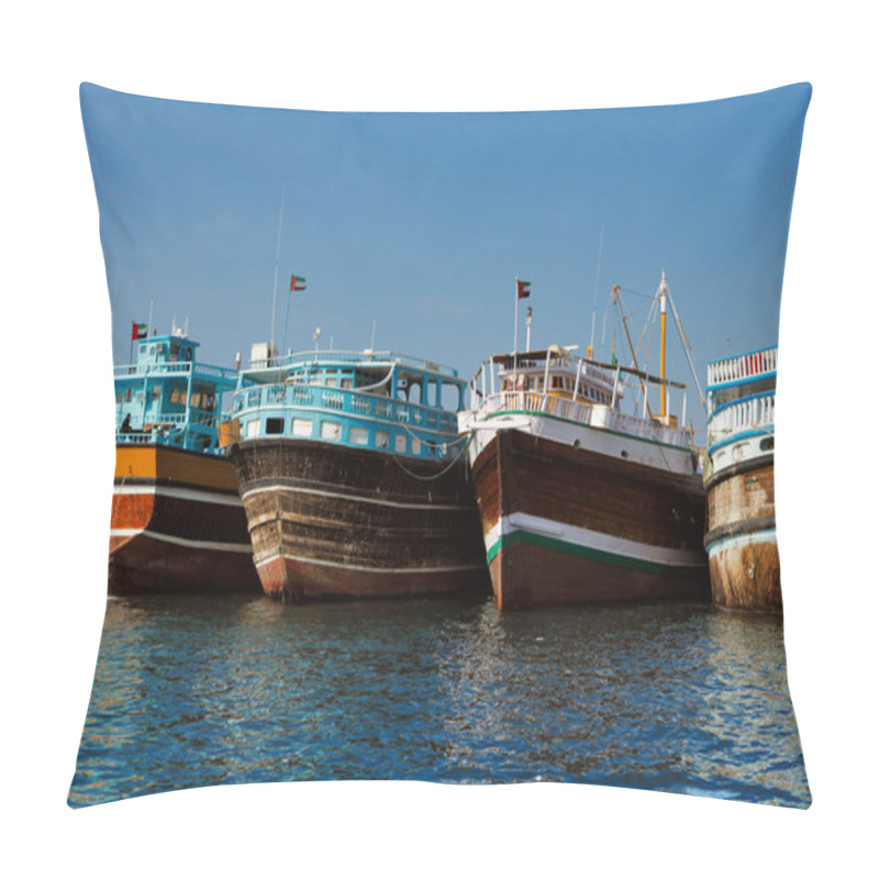 Personality  Deira Creek Is A Trading Hub Between Iran And The Arabian Peninsula Pillow Covers