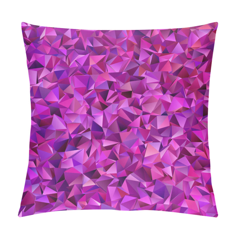 Personality  Vector Retro Polygonal Triangle Background Pillow Covers