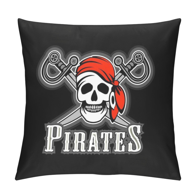 Personality  Jolly Roger Emblem Pillow Covers