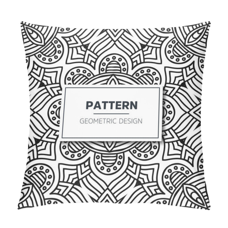 Personality  Seamless Ethnic And Tribal Pattern Pillow Covers