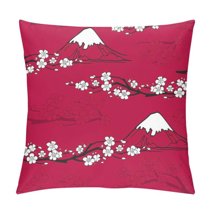 Personality  Japanese Flower Pattern Pillow Covers