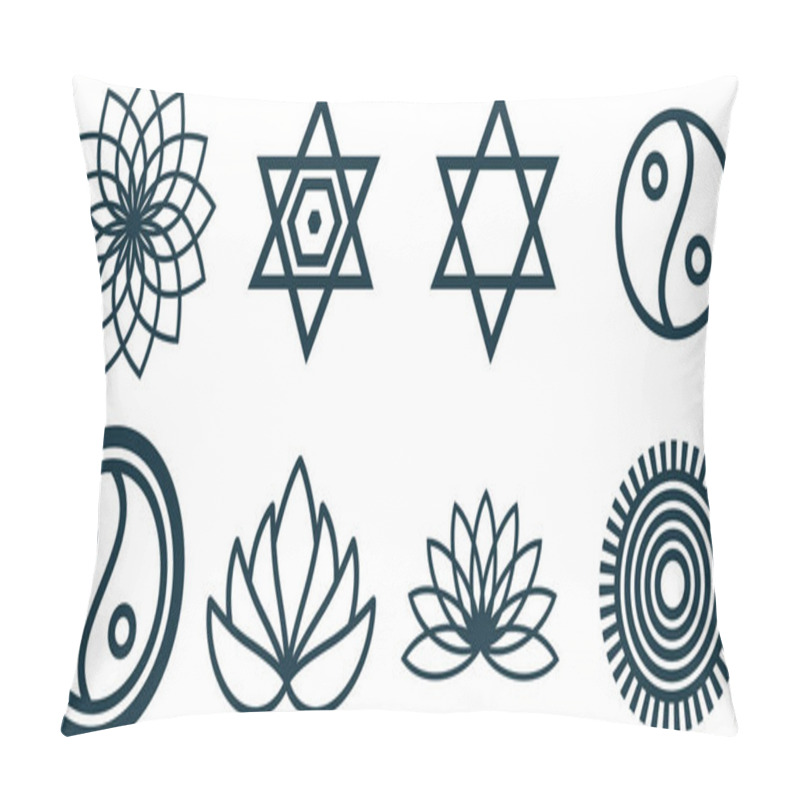 Personality  Collection Of Spirituality Zen Images  Pillow Covers