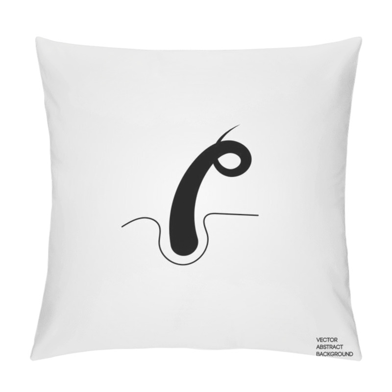 Personality  The Hair Follicle. Hair Growth. Hair Treatment. Hair Silhouette. The Root Of The Hair. Curly Hair Pillow Covers