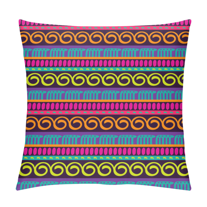 Personality  Seamless Ethnic Pattern. Pillow Covers