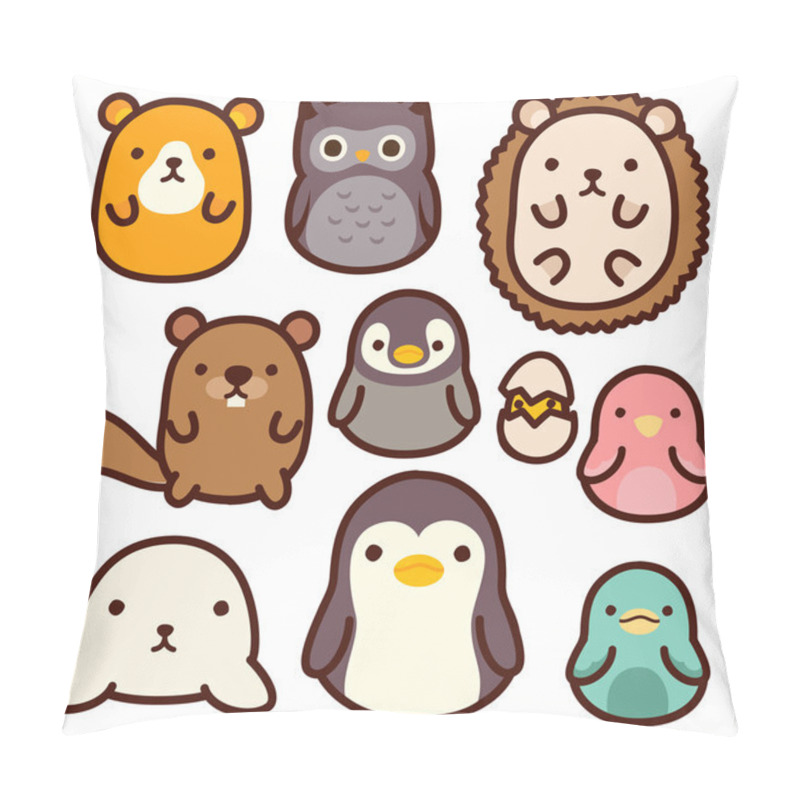 Personality  Adorable Wild Animal Character Pillow Covers