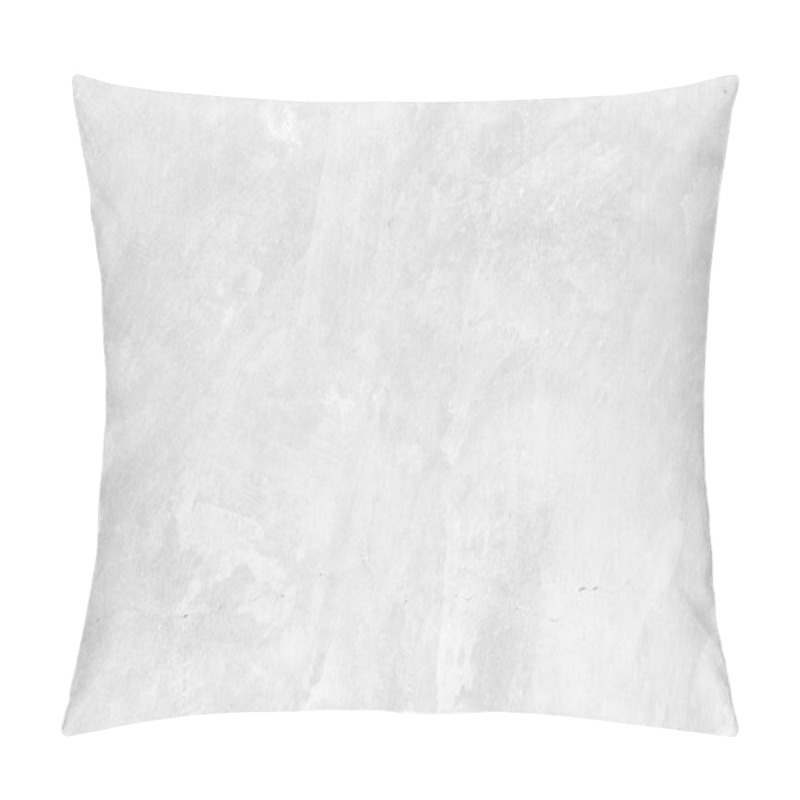 Personality  White Concrete Wall Texture Background. Pillow Covers