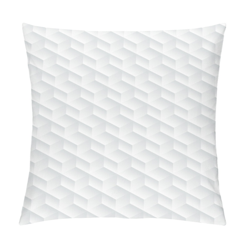 Personality  White Diagonal Embossed Abstract Seamless Pattern Pillow Covers