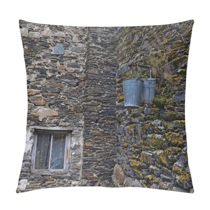 Personality  Typical Old Stone House In Ushguli, Svaneti Pillow Covers