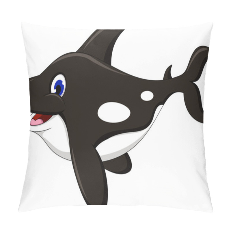 Personality  Killer Whale Cartoon Pillow Covers