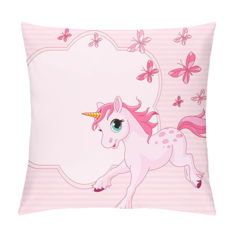 Personality  Baby Unicorn Place Card Pillow Covers