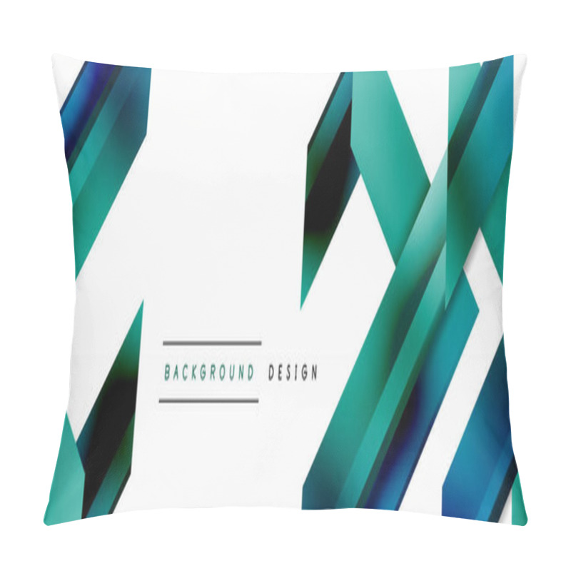 Personality  Minimalist Backdrop Featuring Dynamic Diagonal Gradient Lines. Sleek Movement Crafts Artful Dance Of Colors, Blending Modern Aesthetics With Captivating Simplicity Pillow Covers