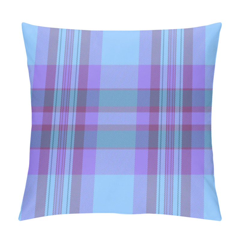 Personality  Vibrant Pastel Plaid Pattern In Soft Blues And Purples. Perfect For Textile Design, Fashion, Stationery, Or Website Backgrounds.  A Cheerful And Modern Design For Various Applications. Pillow Covers