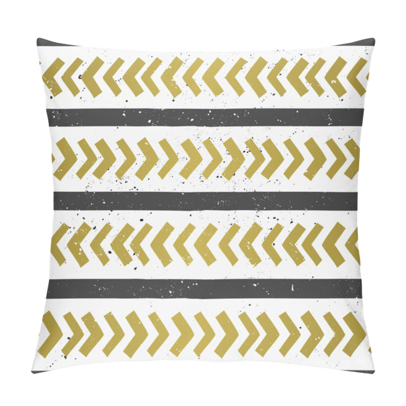 Personality  Hand Drawn Geometric Seamless Pattern Pillow Covers